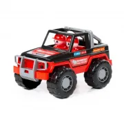 Masina de jucarie Jeep Raliu Polesie 64326, Rosu