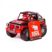 Masina de jucarie Jeep Raliu Polesie 64326, Rosu