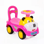 Masinuta Copii De Impins Moni Super Car, Roz