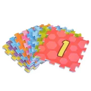Puzzle copii, numere moale, Moni 3020, 9 piese