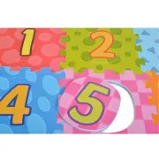 Puzzle copii, numere moale, Moni 3020, 9 piese