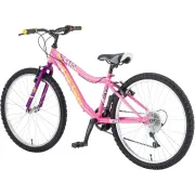 Bicicleta Copii Booster 2023 Plasma - 24 Inch, Roz