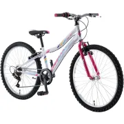 Bicicleta Copii Booster 2023 Turbo - 24 Inch, Alb