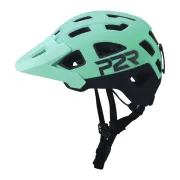 Casca Ciclism P2R FORTEX - 55-58 cm, S-M, Turcoaz-Gri