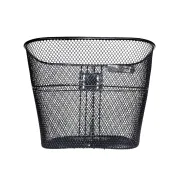 Cos Fata Bicicleta, metalic, DHS, accesorii prindere incluse - Negru