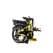 Bicicleta Electrica Pliabila Devron 20122 - 20 Inch, S, Galben