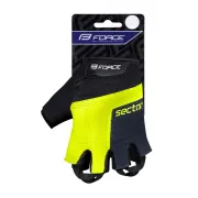 Manusi Force Sector gel, negru/fluo, L