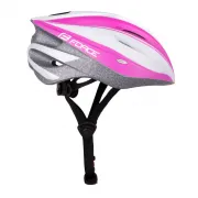 Casca Force Tery alb/roz S-M (54-58 cm)