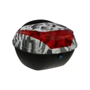 Portbagaj Raceway Alb/Negru Camuflaj