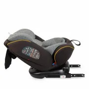 Scaun Auto Copii, Rotativ cu Isofix,Coccolle Nova, 0-36 Kg - Gri