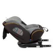 Scaun Auto Copii, Rotativ cu Isofix,Coccolle Nova, 0-36 Kg - Gri
