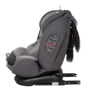Scaun auto copii, rotativ cu isofix Coccolle Nova Moonlit, 0-36 kg - Gri