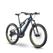 Bicicleta Electrica Full Suspension Raymon FullRay 130E 6.0 - 27.5 Inch, M, Albastru