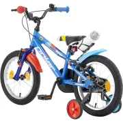 Bicicleta Copii Polar 2024 Police - 16 Inch, Albastru