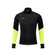 JACHETA CUBE BLACKLINE SOFTSHELL JACKET SAFETY BLACK N NEON YELLOW M