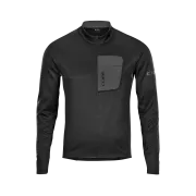 TRICOU CUBE ATX JERSEY FULL ZIP L/S BLACK L