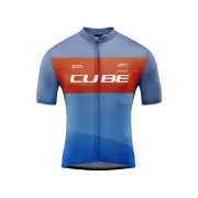 TRICOU CUBE TEAMLINE JERSEY CMPT S/S BLUE RED GREY S