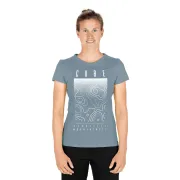 TRICOU CUBE WS T-SHIRT FICHTELMOUNTAINS DARK MINT L (40)