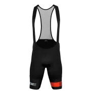 PANTALONI CUBE TEAMLINE BIB SHORTS PRO BLACK RED XXL