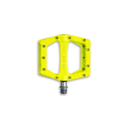 PEDALE CUBE RFR FLAT RACE GALBEN NEON