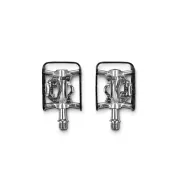 PEDALE RFR STANDARD & CLICK ARGINTIU