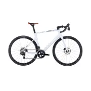 BICICLETA CUBE AGREE C:62 PRO WHITE ORANGE 2023 56 CM