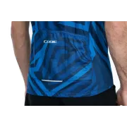 TRICOU CICLISM CUBE ATX JERSEY FULL ZIP CMPT S/S BLUE M