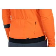 TRICOU CICLISM CUBE BLACKLINE JERSEY L/S ORANGE L