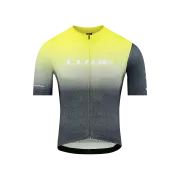 TRICOU CICLISM CUBE BLACKLINE JERSEY RACE S/S YELLOW GREY S