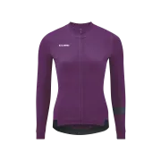 TRICOU CICLISM CUBE BLACKLINE WS JERSEY L/S VIOLET S (36)