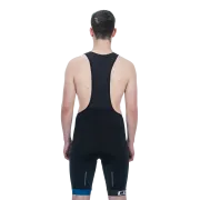 PANTALONI CUBE TEAMLINE BIB SHORTS BLACK BLUE M M