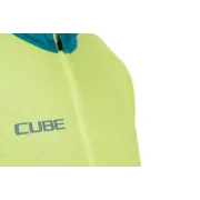 TRICOU CUBE ATX HALF ZIP CMPT S/S VERDE LIME L