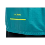 TRICOU CUBE ATX HALF ZIP CMPT S/S VERDE LIME L