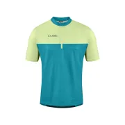 TRICOU CUBE ATX HALF ZIP CMPT S/S VERDE LIME XL