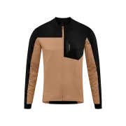 BLUZA CUBE ATX FULL ZIP CMPT L/S BROWN/BLACK L