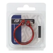 Colier Bicicleta Force 34.9mm, Aluminiu Rosu