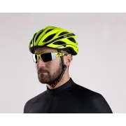 Casca Ciclism Force Bull, S-M, Fluo-Negru