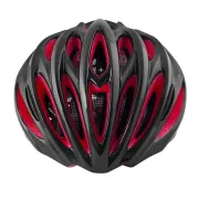 Casca Ciclism Force Bat, L-XL, Negru-Rosu