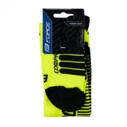 Sosete lungi Force Compress, negru/fluo, S-M (36-41)