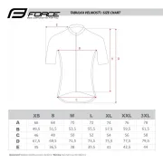 Tricou ciclism Force MTB Core, rosu/negru, XXL