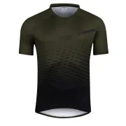 Tricou maneca scurta Force MTB Angle army M