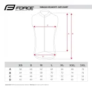 Vesta antivant Force Vision, fluo, XS