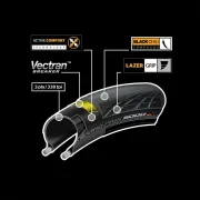 Anvelopa pliabila Continental Grand Prix 5000 25-622 negru/cream