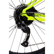 Bicicleta Rock Machine Torrent 20-29 29 Galben Fluo/Negru/Albastru Petrol M-17