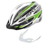 Casca Force Road, alb/verde L-XL (58-63 cm)