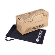 Ochelari Force Apex, lentila negru contrast, alb/gri