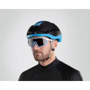 Ochelari Force Apex, lentila negru contrast, alb/gri