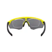 Ochelari ciclism Force Enigma, lentila neagra, fluo/negru mat