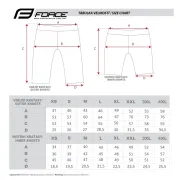 Pantaloni scurti Force MTB-11, bazon detasabil, Albastru/Negru, S