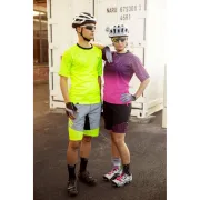 Pantaloni scurti cu bazon Force Storm, gri/fluo M